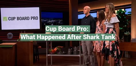 cutting board shark tank episode|Shark Tank Cup Board Pro Update 2024 